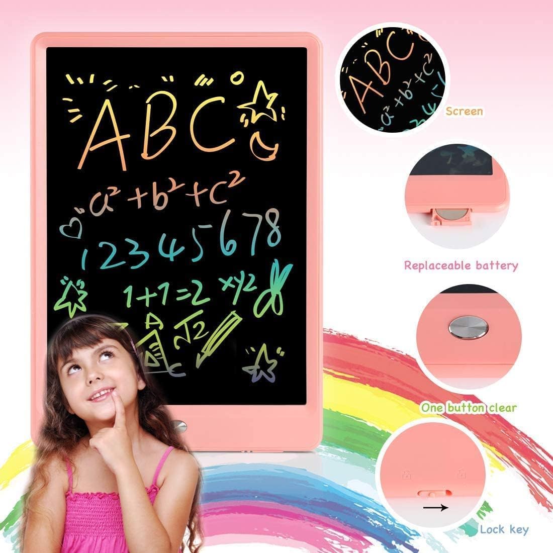 2PCS LCD WRITING TABLET FOR KIDS