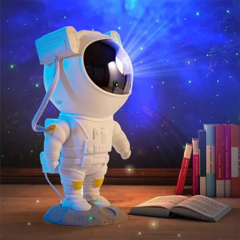 Astronaut Galaxy Star Projector 360° Adjustable Design - USB Projector For Baby Bedroom, Parties, and Gaming Rooms